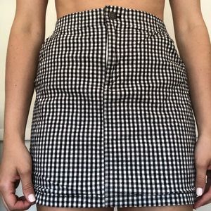 Hollister Plaid Mini Skirt